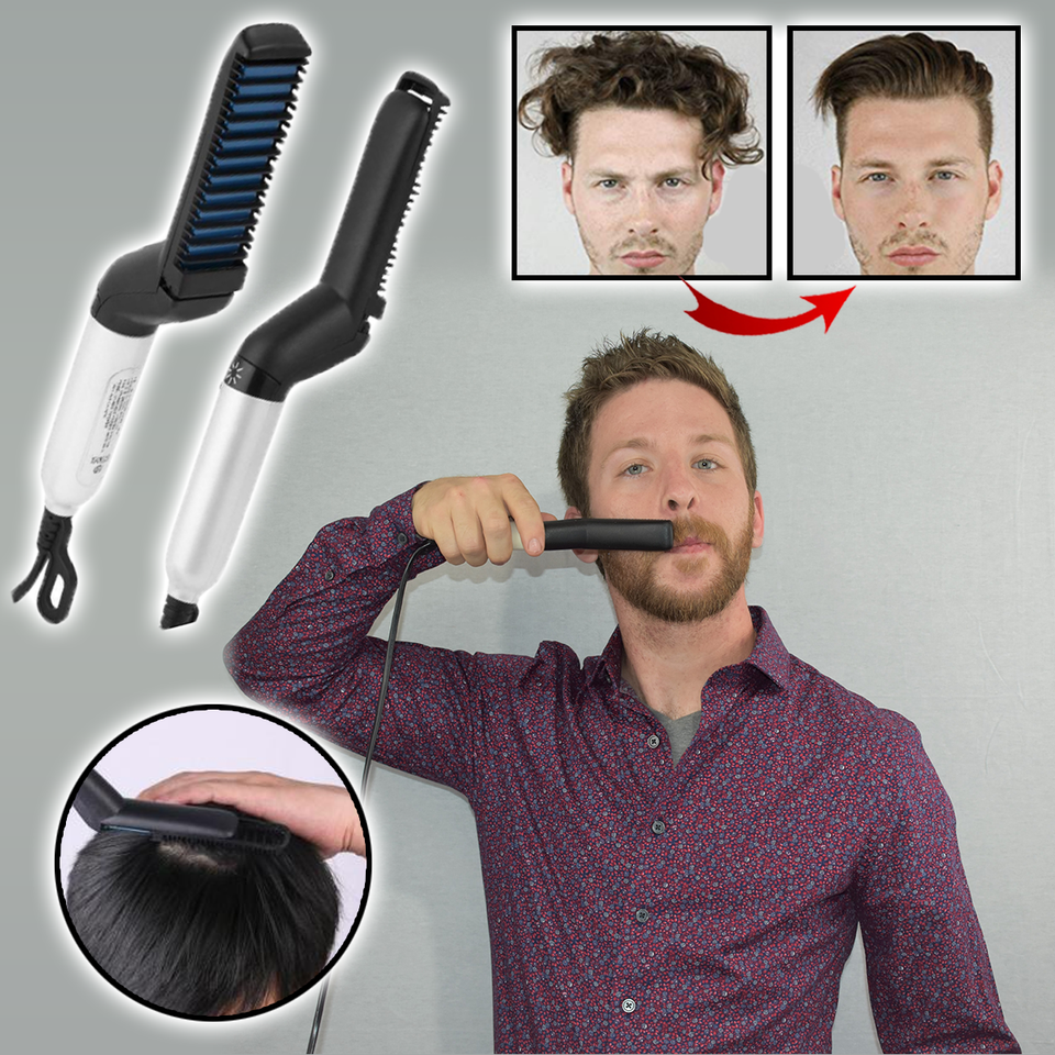 BEARD AND HAIR STRAIGHTENER